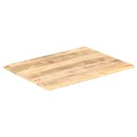 vidaXL Dessus de table Bois de manguier solide 15-16 mm 90x70 cm