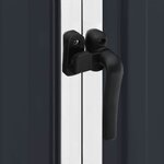 vidaXL Abri de jardin Anthracite 195x198x159 cm Acier galvanisé