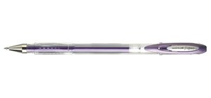 Stylo roller Signo Ecriture moyenne Violet métallisé