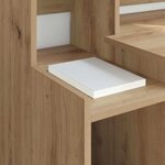 vidaXL Bureau chêne artisanal 97 x 45 x 90 cm Bois d'ingénierie