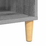 vidaXL Table basse Gris Sonoma 103 5 x 60 x 35 cm Bois d'ingénierie