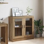 vidaXL Bibliothèque chêne artisanal 82 5x30 5x80 cm bois d'ingénierie