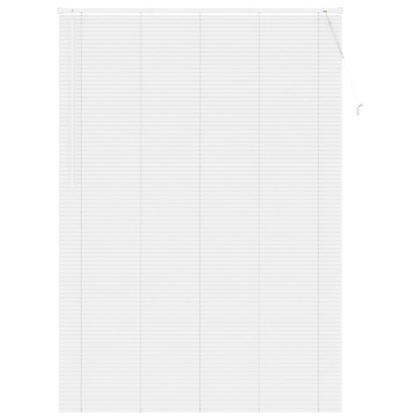 vidaXL Store Vénitien Réglable Blanc 213 x 140 cm PVC
