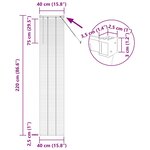 vidaXL Store de Fenêtre avec des rideaux Gris foncé Aluminium