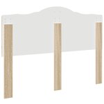 vidaXL Tête de lit Chêne Sonoma 160 cm Bois d'ingénierie