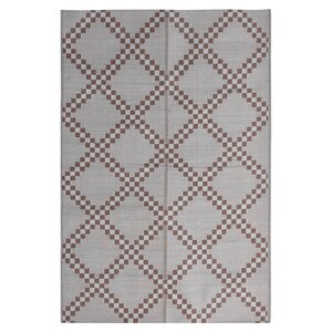 vidaXL Tapis d'extérieur ARAKIL marron 140x200 cm PP