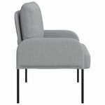 vidaXL Canapés avec coussin 55cm Gris clair Contreplaqué