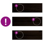 vidaXL Marches d'escalier 16 Pièces marron foncé 80x30x2 cm chêne massif