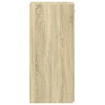 vidaXL Buffet chêne sonoma 40x42 5x93 cm bois d'ingénierie