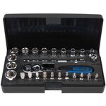 Ks tools jeu de clé à cliquet  douille 26 pièces chromeplus 918.0626