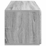 vidaXL Meuble TV mural Sonoma gris 78 5 x 31 x 30 cm Bois d'ingénierie