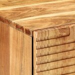 vidaXL Ensemble de meubles de salle de bain 3 pièces en bois d'acacia naturel