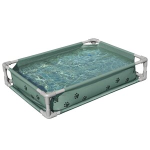 Bestway Piscine de jeu pour animaux de compagnie hors sol Vert