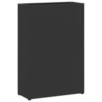 vidaXL Support d'umbrella noir 28x12x41 cm en acier