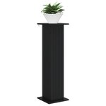 vidaXL Support de Plante 2 pc Noir 30 5 x 30 x 100 5 cm