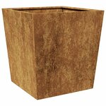 vidaXL Jardinières 2 Pièces 50x50x50 cm acier résistant aux intempéries