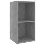 vidaXL Meubles TV 4 Pièces Gris béton 72x35x36 5 cm Bois d'ingénierie
