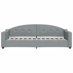 vidaXL Lit de jour avec gigogne et tiroirs sans matelas 80x200 cm