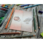 Etui de 12 crayons de couleur GREENcolors ARTY en bois STABILO