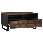vidaXL Table basse 80x54x40 cm en bois massif de mangue.