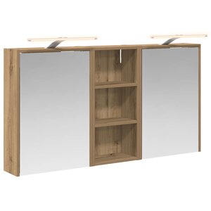 vidaXL Ensemble de Meubles de Salle de Bain 3 Pièces 116 x 16 x 62 5 cm