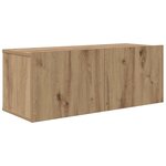 vidaXL Ensemble meuble TV 4 Pièces chêne artisanal 80 x 30 x 30 cm