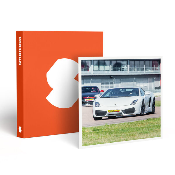 SMARTBOX - Coffret Cadeau Stage pilotage enfant : 8 ou 10 tours de circuit au volant d'une Lamborghini Gallardo - Sport & Aventure