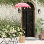 vidaXL Parasol balinais Rose 95 x 95 x 260 cm