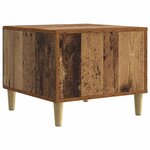 vidaXL Table basse Bois ancien 50 x 49 x 40 cm Bois d'ingénierie