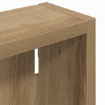 vidaXL Armoire murale de salle de bain Chêne artisan 40 x 10 x 60 5 cm