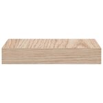 vidaXL Étagères flottantes 4 Pièces 23x23 5x4 cm bois d'ingénierie