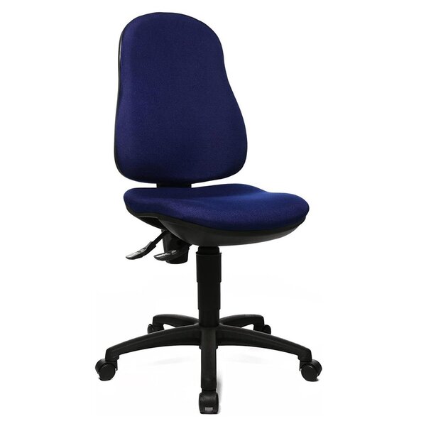 Siège de bureau Point 70  revêtement tissu: bleu TOPSTAR