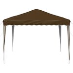 vidaXL Tente de fête pop-up 288 x 288 x 245 cm Taupe Tissu Oxford