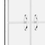 vidaXL Porte de douche ESG dépoli 76x190 cm