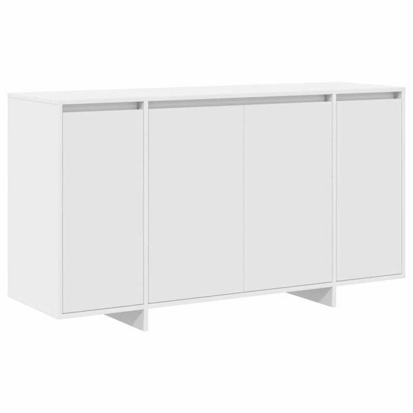 vidaXL Buffet Blanc 135 x 41 x 75 cm Bois d'ingénierie