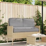 vidaXL Set de coussins de palette 3 Pièces Gris 120 x 60 x 12 cm