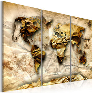 Tableau - anatomy of the world l x h en cm 120x80