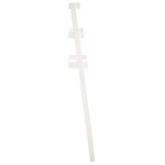 vidaXL Étagère de toilette Blanc 63 5x32x179 cm Bois de pin massif