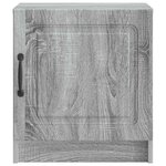 vidaXL Cabinet de chevet 2 Pièces Sonoma gris 43 x 34 5 x 47 cm