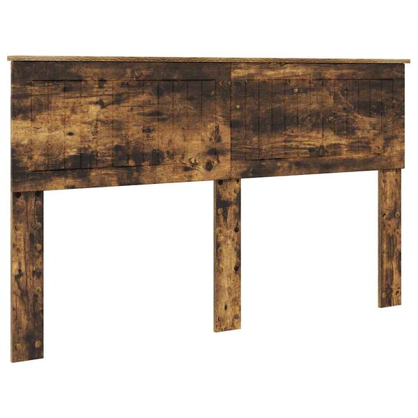 vidaXL Tête de lit Chêne fumé 150 cm Bois d'ingénierie