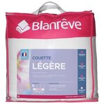 Couette légère en microfibre 240 x 260 cm - Blanc