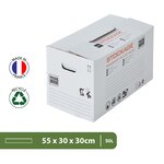 Pack and Move - Lot 120 croisillons de calage déménagement avec carton - 55 x 30 x 30 cm - Pour assiettes et cadres - Carton renforcé