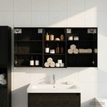 vidaXL Ensemble de Meubles de Salle de Bain 3 Pièces 140 x 14 5 x 70 cm