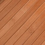 vidaXL Cloison de séparation marron 165x400 cm bambou