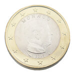 1 euro Monaco 2019 face nationale - Albert II.