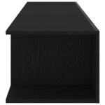 vidaXL Meuble TV Noir 135 x 39 x 30 cm Bois d'ingénierie