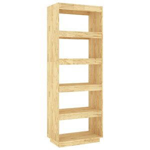 vidaXL Bibliothèque/Séparateur de pièce 60x35x167 cm pin massif