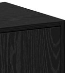 vidaXL Cabinet d'Apothicaire Chêne Noir 30x41x118 cm Bois d'Ingénierie