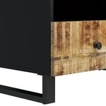 vidaXL Table basse 80x54x40 cm Bois de manguier solide et d'ingénierie