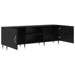 vidaXL Meuble TV Chêne noir 150 x 30 x 50 cm Bois d'ingénierie